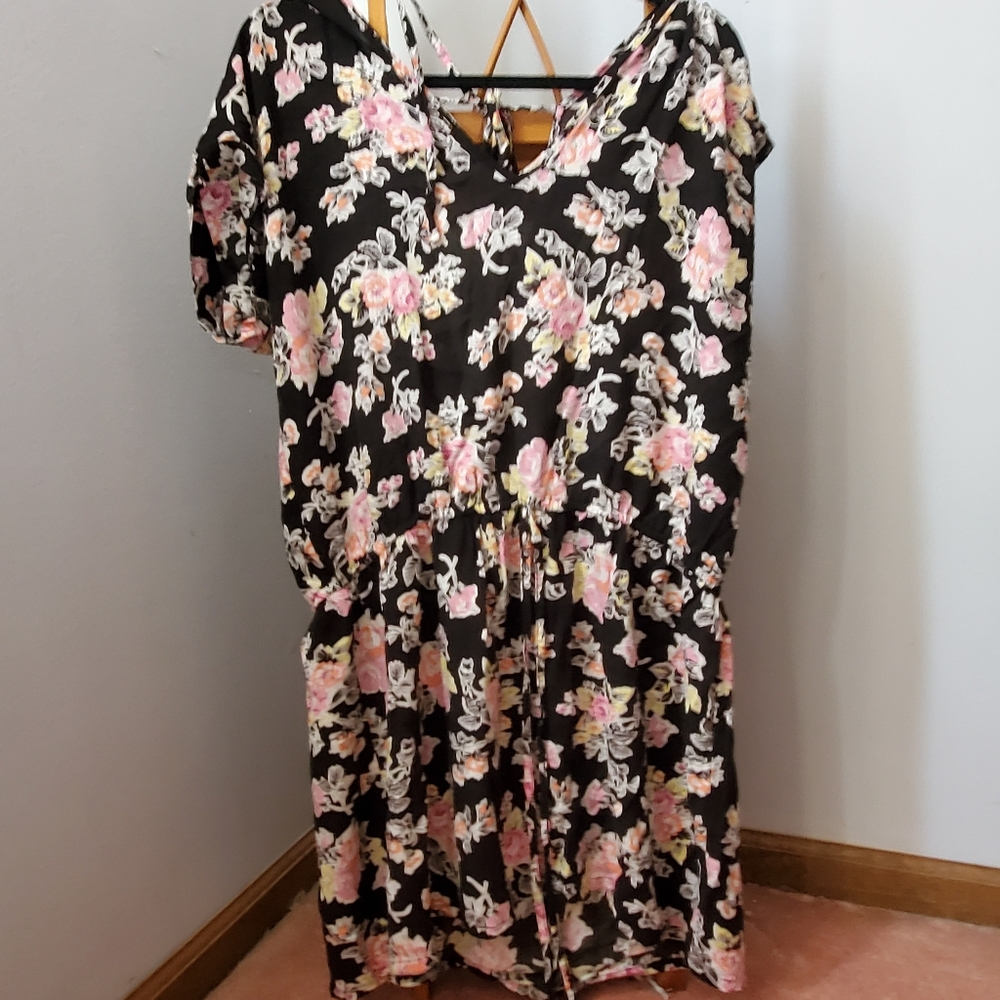 Open back dress